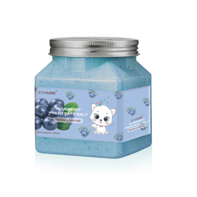 Скраб для тела SERSANLOVE Blueberry Fresh Bath Salt с экстрактом черники 500 мл