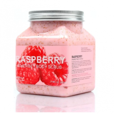 Скраб для тіла Wokali Raspberry Sherbet Body Scrub WKL444