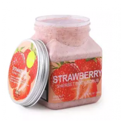 Скраб для тіла Wokali Strawberry Sherbet Body Scrub WKL448