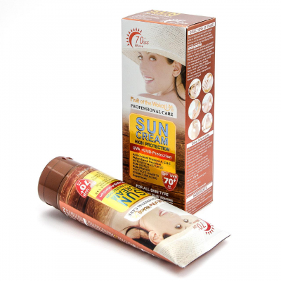 Солнцезащитный крем Wokali Fruit of the Wokali Sun Cream SPF 70 WKL492
