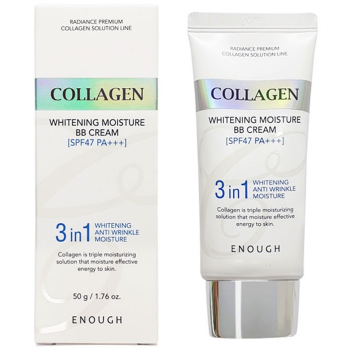 Тональний крем Enough Collagen 3 в 1 Whitening Moisture BB Cream SPF47 PA +++