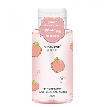 Засіб для зняття макіяжу SERSANLOVE Peach Cleansing Water 300 мл