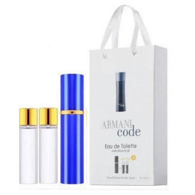 Парфюм мужской Giorgio Armani Armani Code с феромонами 3х15 мл