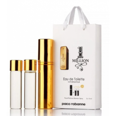 Парфюм мужской Paco Rabanne 1 Million с феромонами 3х15 мл