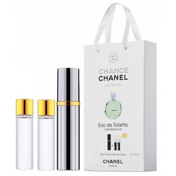 Міні парфум жіночий з феромонами Chanel Chance Eau Fraiche 3х15 мл