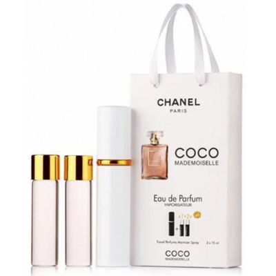 Парфум жіночий Chanel Coco Mademoiselle з феромонами 3х15 мл