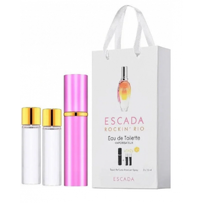 Міні парфум жіночий з феромонами Escada Rockin` Rio 3х15 мл