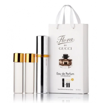 Парфюм женский Gucci Flora by Gucci с феромонами 3х15 мл