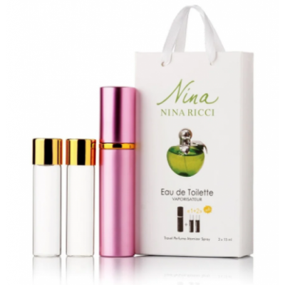 Міні парфум жіночий з феромонами Nina Ricci Plain 3х15 мл