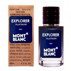 Montblanc Explorer Platinum TESTER LUX чоловічий 60 мл
