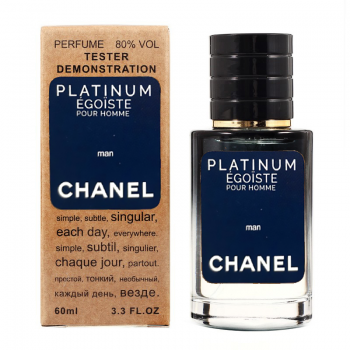 Chanel Platinum Egoiste Pour Homme ТЕСТЕР LUX мужской 60 мл
