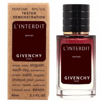 Givenchy L`Interdit ТЕСТЕР LUX жіночий 60 мл