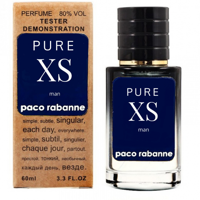 Замовити Paco Rabanne Pure XS ТЕСТЕР LUX чоловічий 60 мл за правильною  ціні, а також інші продукти бренду Paco Rabanne з доставкою по всій Україні