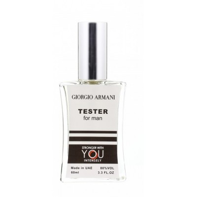 Giorgio Armani Stronger With You Intensely ТЕСТЕР NEW чоловічий 60 мл