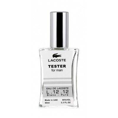 Lacoste Eau De L.12.12 Blanc-Pure ТЕСТЕР NEW чоловічий 60 мл