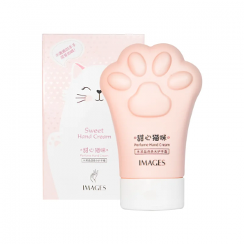 Парфюмированный крем для рук IMAGES Sweet Cat Pink увлажняющий 80 г