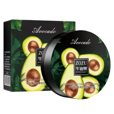 Кушон + пудра ZOZU Avocado Beauty ПАЛИТРА 8 г + 12 г