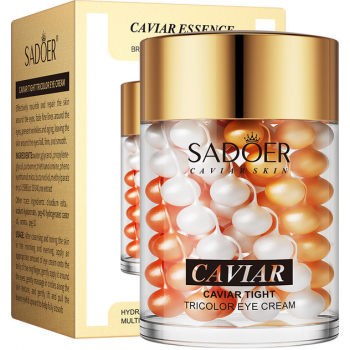 Крем для кожи вокруг глаз SADOER Caviar с экстрактом икры 60 г