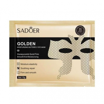Маска SADOER Golden Butterfly для кожи вокруг глаз, лобных и носогубных складок