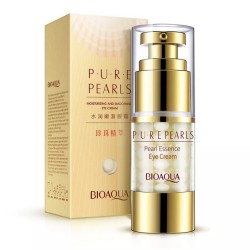 Увлажняющий и омолаживающий крем для кожи вокруг глаз BIOAQUA Pure Pearls с натуральной жемчужной пудрой 25 г (NO.BQY49338)
