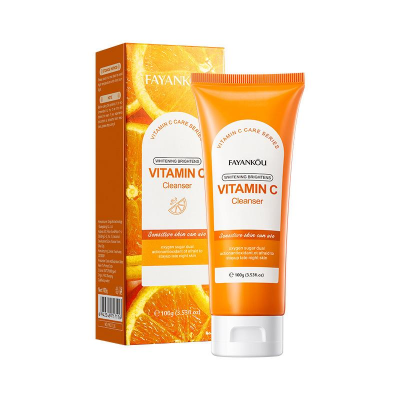 Гель для умывания FAYANKOU Vitamin C осветляющий, придающий коже свежесть и сияние 100 г