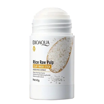 Глиняна маска-стик для обличчя BIOAQUA Rice з очищаючим та поживним ефектом 45 г