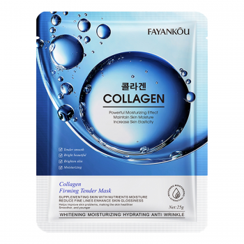 Тканевая маска для лица FAYANKOU Collagen упругость и восстановление 25 г