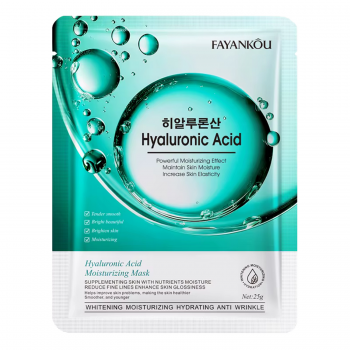 Тканевая маска для лица FAYANKOU Hyaluronic Acid увлажнаяющая 25 г