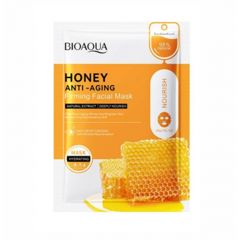 Тканевая маска BIOAQUA Honey антивозрастная, подтягивающая 30 г