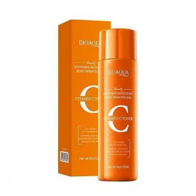 Тонер для лица BIOAQUA Vitamin C с осветляющим и антиоксидантным эффектом 120 мл