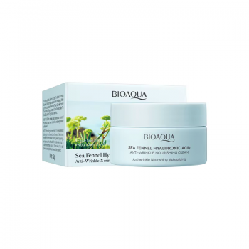 Крем для лица BIOAQUA Sea Fennel Hyaluronic Acid антивозрастной и питательный 60 г