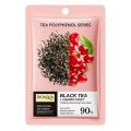 Тканевая маска для лица BIOAQUA Black Tea + Cherry Fruit осветляющая, питательная 25 г