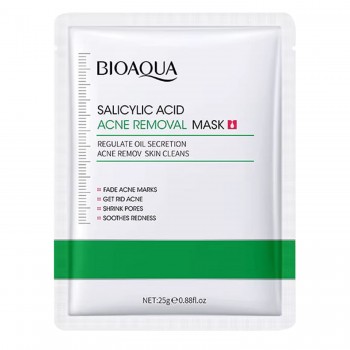 Тканевая маска для лица BIOAQUA Salicylic Acid Acne для проблемной кожи 25 г