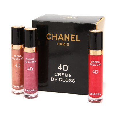 Блеск для губ Chanel Rouge Shine 4D палитра А