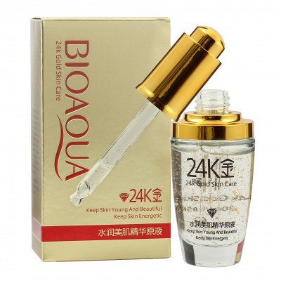 Сыворотка для лица Bioaqua 24K Gold Skin Care (примятая коробка)