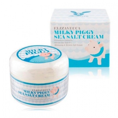 Крем для обличчя Elizavecca Milky Piggy Sea Salt Cream