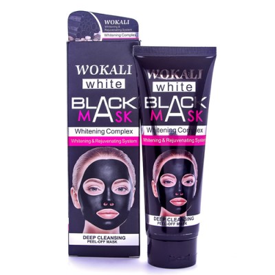 Чорна маска для обличчя Wokali Black Mask WKL402