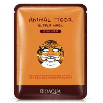 Маска-серветка для обличчя BIOAQUA Animal Tiger Mask Тигр поживна 30 г