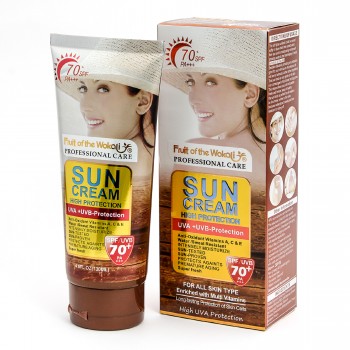 Солнцезащитный крем Wokali Fruit of the Wokali Sun Cream SPF 70 WKL492