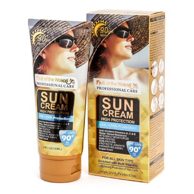 Солнцезащитный крем Wokali Fruit of the Wokali Sun Cream SPF 90 WKL490