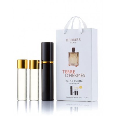 Парфюм мужской Hermes Terre d`Hermes с феромонами 3х15 мл