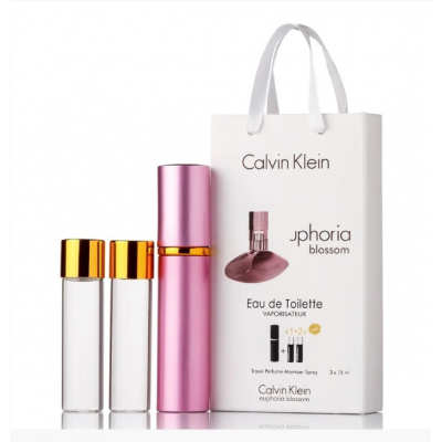Парфюм женский Calvin Klein Euphoria Blossom с феромонами 3х15 мл