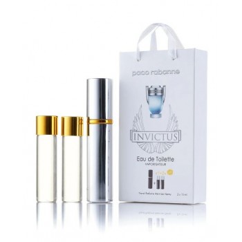 Парфюм мужской Paco Rabanne Invictus с феромонами 3х15 мл