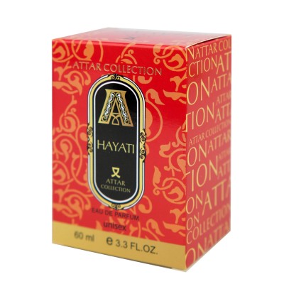 Парфум унісекс Attar Collection Hayati 60 мл УПАКОВКА