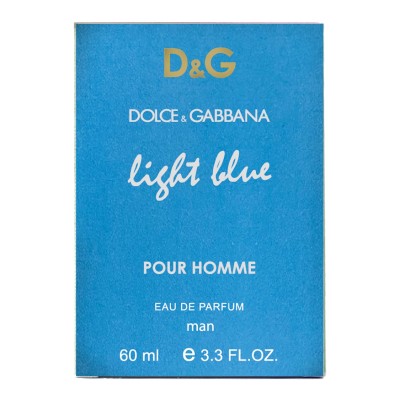 Парфум чоловічий Dolce&Gabbana Light Blue Pour Homme 60 мл