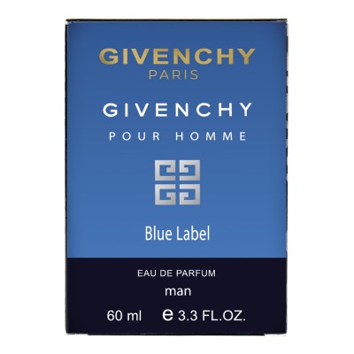 Парфум чоловічий Givenchy Pour Homme Blue Label 60 мл