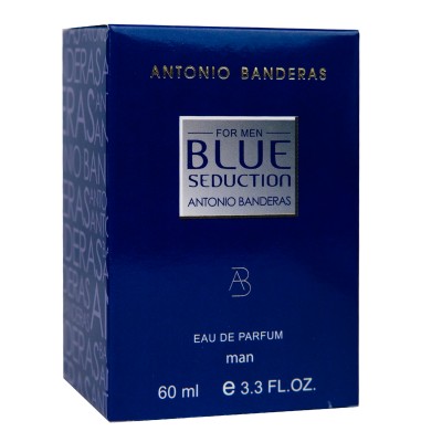 Парфум чоловічий Antonio Banderas Blue Seduction 60 мл УПАКОВКА