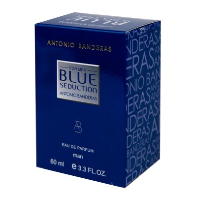 Парфум чоловічий Antonio Banderas Blue Seduction 60 мл УПАКОВКА