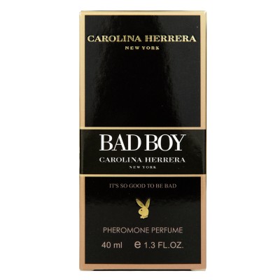 Carolina Herrera Bad Boy Pheromone Parfum мужской 40 мл