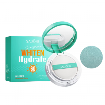 Кушон солнцезащитный SADOER Whiten Hydrate осветляющий SPF60+ PA+++ 12 г